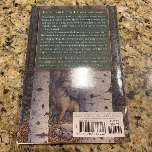 Wolves of the Beyond: Shadow Wolf by Kathryn Lasky - Picture 2 of 2